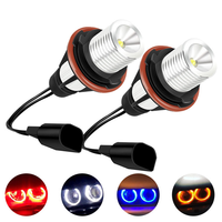 Nouvelle lumière LED Angel Eyes en aluminium pour 5/6/7/X3/X5 (E39/E53/E63-E66/E83) OE 6312694048,63126916097,63126929309 12V 1 an