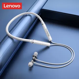 Lenovo HE05X BT 5.0 Earphone asli Earphone tahan air earplug suara HIFI Earphone magnetik Headset <span class=keywords><strong>Neckband</strong></span> Headphone olahraga - Product Image 1
