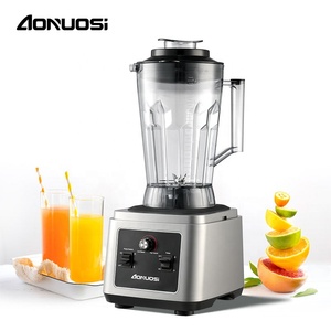 Mixeur industriel haute vitesse au design moderne, machine à smoothies et fruits frais professionnelle et robuste - Product Image 1