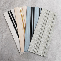 Materiales PS modernos personalizados decoración de interiores varios tamaños colores Los paneles de pared son fáciles de instalar y tienen función impermeable