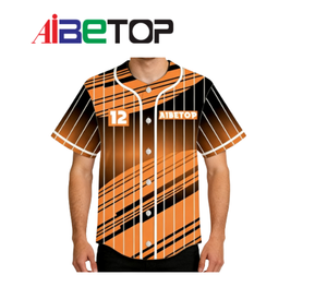 卸売プロ野球ジャージクイックドライスポーツウェアカスタムチーム名と番号昇華印刷 - Product Image 1