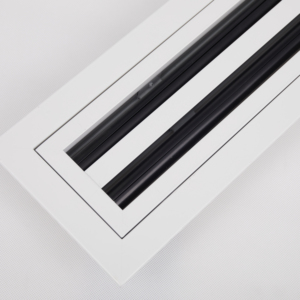 Type diffuseur linéaire détachable en aluminium de charnière de diffuseur linéaire de fente avec le filtre - Product Image 1