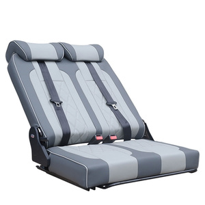 2024 AutoLiuMa ventes du fabricant Auto accessoires intérieurs canapé arrière sièges de lit inclinables siège de lit en cuir de qualité voiture RV Auto - Product Image 6