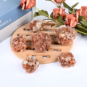 Pierre de guérison en cristal naturel de haute qualité spécimen minéral Calcite <span class=keywords><strong>rouge</strong></span> <span class=keywords><strong>aragonite</strong></span> brute pour la décoration - Product Image 1