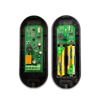 Dispositivo detector de sensor infrarrojo de fotocélula inalámbrica con haz único IP55 impermeable alimentado por batería 30M rango para sistema de alarma