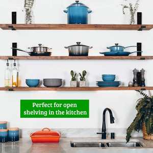 <strong>Shelves</strong> <strong>Brackets</strong> DIY Custom Wholesale Hook L Support Cast Iron Wall Mounted Heavy Duty Floating <strong>Metal</strong> Steel <strong>Brackets</strong> <strong>Shelf</strong> - Product Image 6