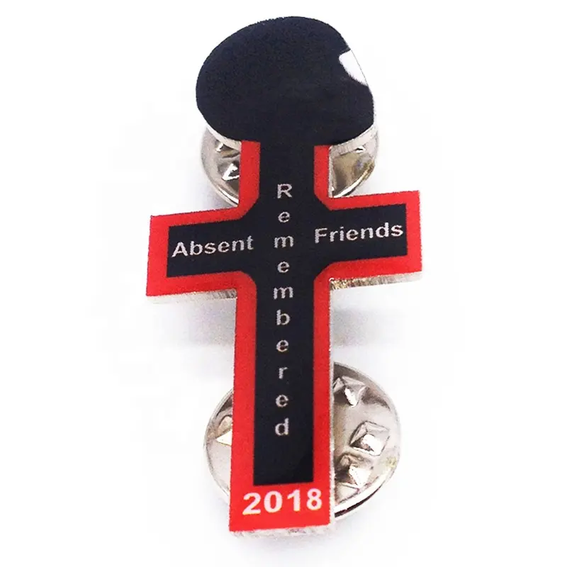 Price Crusaders Color Lapel Cross Clothes Pin Religious Sublimation New Arrival Masonic Freemason Lapel Pins