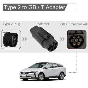 Adaptateur de chargeur de <span class=keywords><strong>voiture</strong></span> électrique neuf, type 2 vers GB/T, 32A, 7kW/22kW, IP54, 220V/380V, adaptateur de charge de <span class=keywords><strong>voiture</strong></span> AC, connecteurs de verrouillage - Product Image 5
