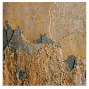 Vraies feuilles de placage en pierre rustique d'automne revêtement de mur en ardoise naturelle translucide placage perméable à la lumière Flexible mince - Product Image 1