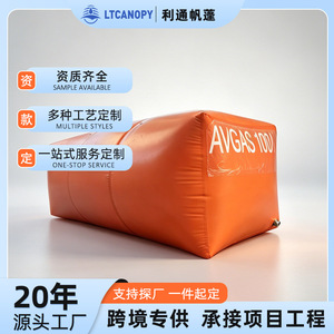 Réservoir flexible en PVC LTCANOPY 100LL pour le stockage d'AvGas et le transport de liquides non dangereux - Product Image 4