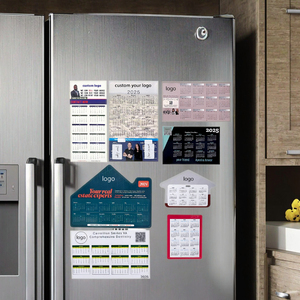 Tự Làm Tùy Chỉnh 2026 Lịch Từ Thẻ Kinh Doanh Tủ Lạnh Nam Châm Realtor Từ Calander Biểu Tượng Tùy Chỉnh Nam Châm Cho Realtors - Product Image 2