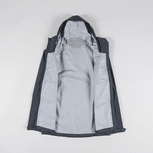 Giacca a Vento con Cappuccio Verde Fosforoso, Giacca Outdoor Impermeabile e Antivento - Product Image 6