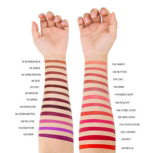 Maquillage Imperméable Minéral Velouté Brume Mat Crème Rouge à lèvres Blanc Carré Lisse Naturel Solide ODM OEM - Product Image 3