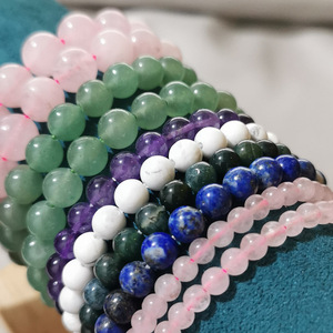 4mm Cristaux Guérison Véritable Pierre Améthyste Naturelle Bracelet Perlé Véritable Élastique Pierre Précieuse Stretch Pierre Perle Bracelet - Product Image 4