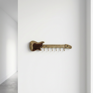 AK Brass Guitar Design Brass Wall <b>Hook</b> Antique Brass Finish Metal <b>Decorative</b> Hanger <b>Coat</b> <b>Hook</b> for Hotel Room Home Decor - Product Image 1