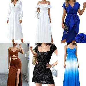 Mixed Package Supplier Stock High Quality Bulk Wholesale Women's Second-hand <b>Dresses</b> Randomly Shipped <b>China</b> Origin Model QZ-068 - Product Image 6
