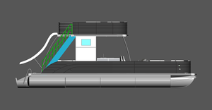 30FT 9M CE-Zertifizierte Doppelstock-Aluminium-Vergnügungs-, Party- und Charterboote zum Verkauf - Product Image 3