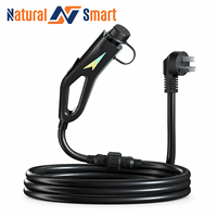Chargeur de voiture électrique intelligent pour voiture électrique, courant réglable 8A 10A 13A 16A, prise 3,5 kW 7 kW, monophasé, pour la maison