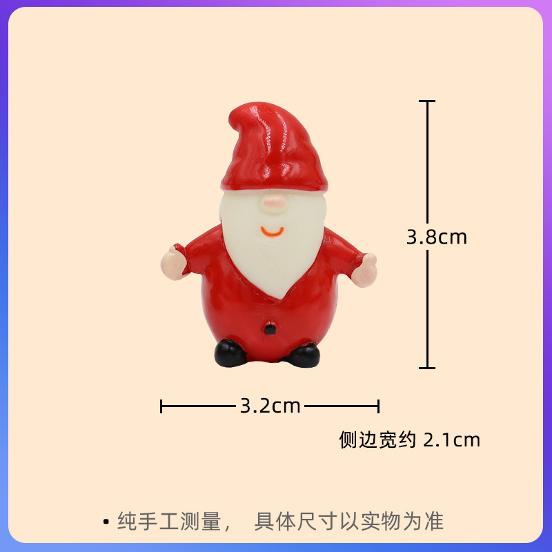 Santa Claus with open hands