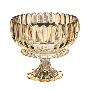 Casa decorare cucina ciotola di vetro in vetro alla rinfusa barattolo di stoccaggio con coperchio di vetro per insalata, frutta, salsa, <span class=keywords><strong>gelato</strong></span> - Product Image 4