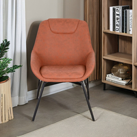 Fauteuil ergonomique exécutif haut de gamme Design moderne avec chaise de bureau en tissu métallique