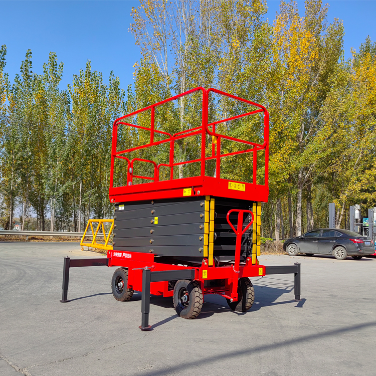 Durable Hydraulic Scissor Lift Jack 300kg Automotive Repair Workshop Equipment