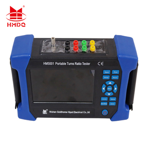 เครื่องวัดอัตราส่วนรอบหม้อแปลงไฟฟ้าแบบพกพา HM5001P รุ่น TTR  แบบมือถือ สำหรับหม้อแปลงเฟสเดียว/สามเฟส  รองรับแรงดัน 24V  อุปกรณ์วัดแรงดันไฟฟ้า รับประกัน 1 ปี - Product Image 1