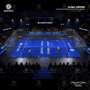 Pista de Pádel de Nivel Profesional Lista para Enviar, Disponible en Stock, Pista de Pádel Panorámica Completa - Product Image 5