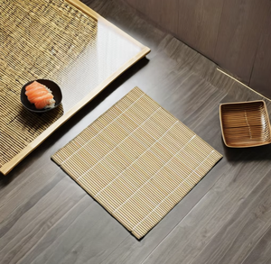 Esterillas <span class=keywords><strong>de</strong></span> Bambú Blanco Ecológicas para Enrollar <span class=keywords><strong>Sushi</strong></span>, Directas <span class=keywords><strong>de</strong></span> Fábrica, Herramienta Natural para <span class=keywords><strong>Sushi</strong></span>, Uso Doméstico, Melamina, para Servir Comida Japonesa y Arroz - Product Image 4