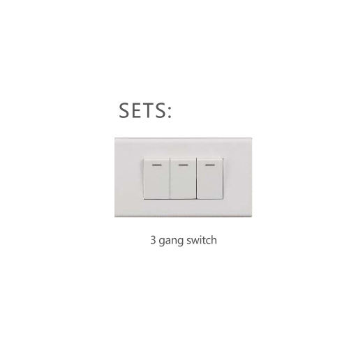 3 gang switch