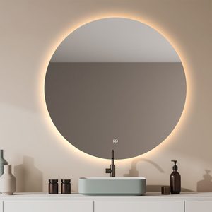 Tùy Chỉnh Chất Lượng Cao Vòng Tường Treo Gương Thay Đổi Độ Sáng Chiếu Sáng Salon Gương Đèn LED Cho Phòng Ngủ Căn Hộ Trang Trí - Product Image 2