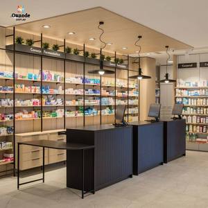 ตู้โชว์เครื่องประดับทันสมัย ทำจาก MDF และสแตนเลส เป็นมิตรกับสิ่งแวดล้อม รีไซเคิลได้ พร้อมไฟ LED สีขาวทอง สำหรับห้างสรรพสินค้า - Product Image 1