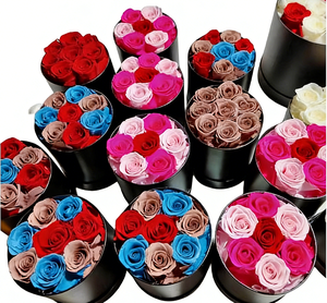 Rosa Eterna en Caja <span class=keywords><strong>de</strong></span> Regalo, Rosa Preservada <span class=keywords><strong>de</strong></span> Larga Duración, Gran Venta para el <span class=keywords><strong>Día</strong></span> <span class=keywords><strong>de</strong></span> San Valentín - Product Image 5