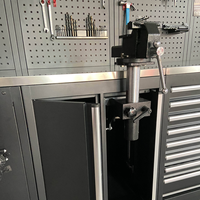 Armoire à outils combinée, chariot à outils de réparation automobile, établi de maintenance multifonctionnel, poste de travail librement combinable, OEM/ODM