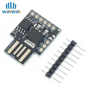 บอร์ดพัฒนาไมโครโมดูล ATTINY85สำหรับ IIC <span class=keywords><strong>I2C</strong></span> USB TINY85สีดำสีน้ำเงิน - Product Image 5