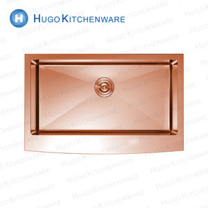 อ่างล้างจานสแตนเลสแบบเดี่ยวขนาด30*20นิ้วลายกุหลาบสีทองพร้อมก๊อกน้ำติดตั้งง่าย - Product Image 5