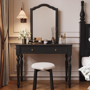 Vente en gros d'une coiffeuse à miroir Hotsale Table <span class=keywords><strong>de</strong></span> courtoisie Table <span class=keywords><strong>de</strong></span> toilette <span class=keywords><strong>de</strong></span> maquillage moderne Tiroir <span class=keywords><strong>de</strong></span> rangement Miroir <span class=keywords><strong>de</strong></span> maquillage <span class=keywords><strong>Kit</strong></span> pour chambre à coucher - Product Image 2