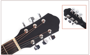 China fabbrica OEM di marca del commercio all'ingrosso 40 41 pollici tiglio top Matt a buon mercato i <span class=keywords><strong>principianti</strong></span> studente di chitarra acustica - Product Image 3