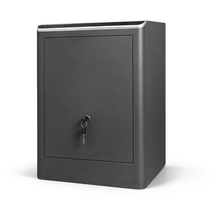 Heavy Duty All-Steel Safe Box Biometric Fingerprint Digital Lock WIFI Remote Matte Leather Finish <strong>Hidden</strong> <strong>Compartment</strong> 5mm Thick - Product Image 3