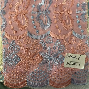 Tissu brodé T/C, double couleur, haute qualité, prix compétitif, acceptation de la personnalisation des motifs et des couleurs - Product Image 4