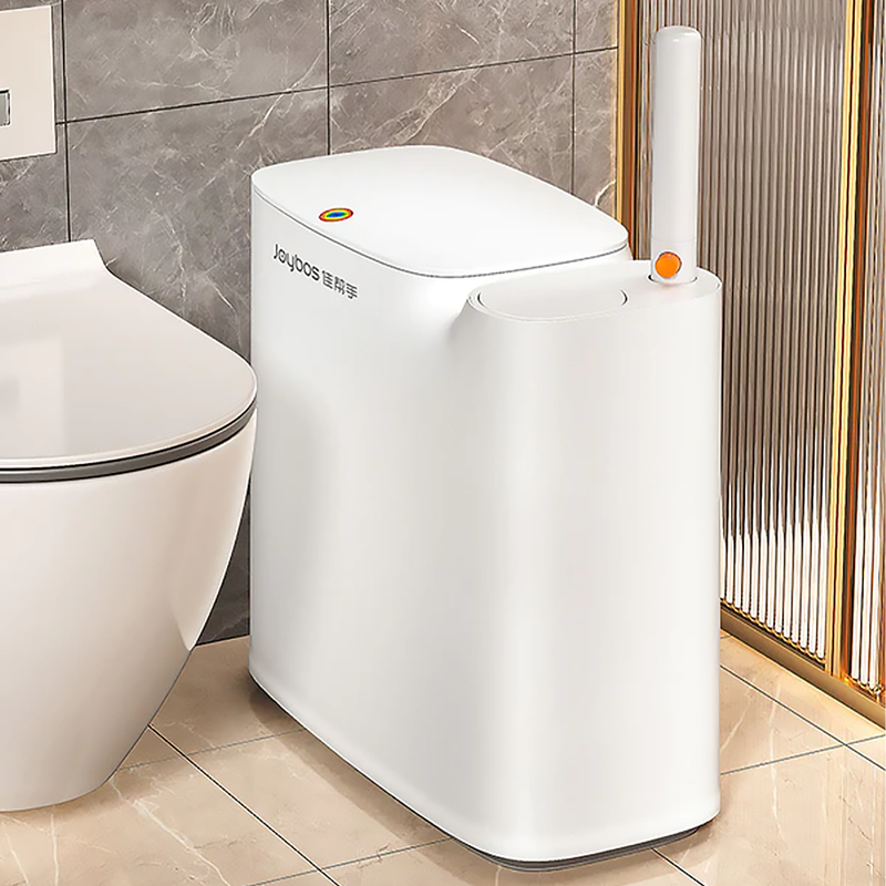 JOYBOS Rectangular Narrow Trash Can with