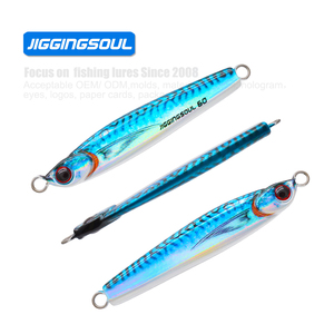 JIGGINGSOUL-RTS312-30g40g3D Jigs métalliques imprimés en 3D pour la pêche au petit tarpon, <span class=keywords><strong>Little</strong></span> Slow <span class=keywords><strong>Jig</strong></span>, <span class=keywords><strong>Jack</strong></span>, <span class=keywords><strong>Jig</strong></span> pour eau salée, Fishing L - Product Image 1