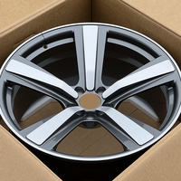 Nouvelles jantes de voiture pour passagers en alliage d'aluminium forgé léger monobloc 20 21 pouces 5x112, surface peinte/polie/chromée, garantie 5 ans