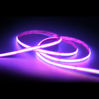 Bande LED COB RGBIC adressable 5V, 160 LED/m, 5mm, fine, couleur de rêve, flexible, pour salle de jeu, rétroéclairage TV