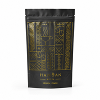 Sachet Doypack Personnalisé Imprimé et Laminé avec Valve, Impression Gravure, pour Grains de Café Mocha et Aliments pour Animaux, 250g