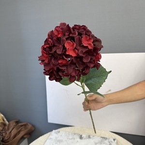 Vente en Gros de Fleurs Artificielles Hortensias <span class=keywords><strong>Fleur</strong></span> Artificielle avec Feuilles Hortensias Bleus Fleurs Artificielles <span class=keywords><strong>pour</strong></span> Décoration de Mariage - Product Image 5