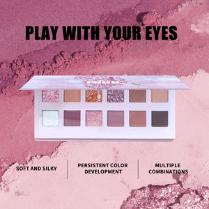 Haute Pigment Faites votre propre palette de <span class=keywords><strong>fard</strong></span> <span class=keywords><strong>à</strong></span> paupières Palette de <span class=keywords><strong>fard</strong></span> <span class=keywords><strong>à</strong></span> paupières multicolore de maquillage de 12 couleurs - Product Image 4