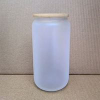 Gobelet en verre coloré sans BPA de 16oz, 32oz, 40oz, 50oz avec paille, manchon en silicone, couvercle en bambou, motif léopard holographique, compatible lave-vaisselle et micro-ondes