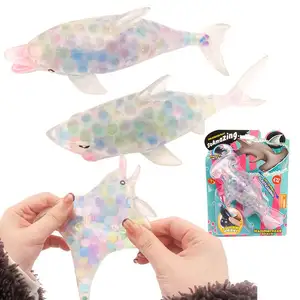 Novel Toys 2023 Cube Squishy Toys Dolphin Whale Anxiety Relief Items Adult Made Packed In Box Adhd Squishy Toys Of Tpr