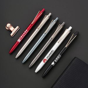 High End Sense Large V-Shaped Press Gel Customized Logo High-Value Gift Plastic Office Supplies Signature <b>Pen</b> - Product Image 1